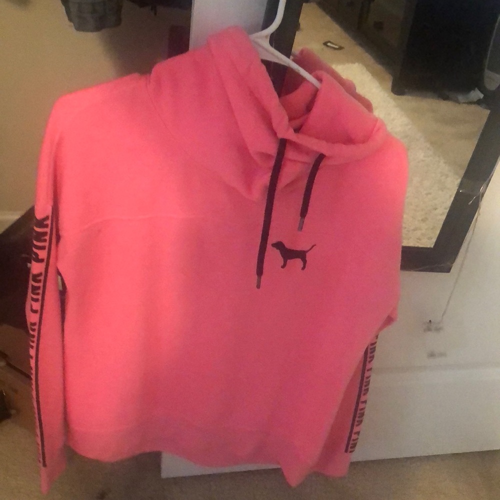 pink pullover